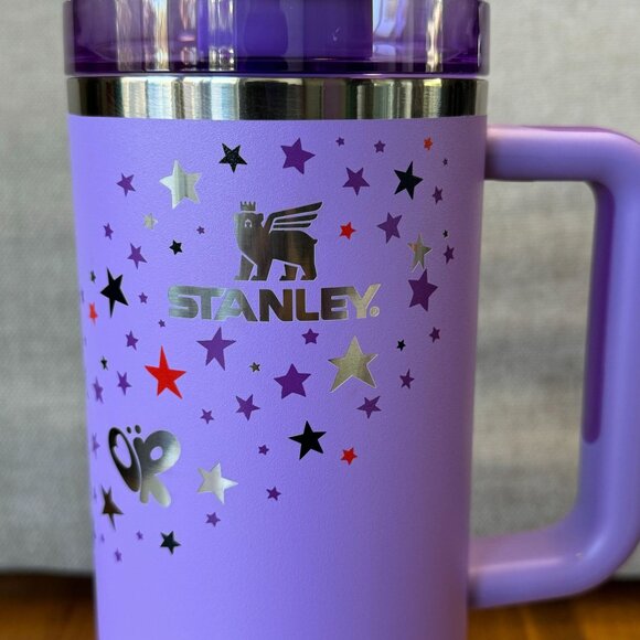 STANLEY X OLIVIA RODRIGO Quencher H2.O FlowState™ Tumbler 40 OZ NEW Purple NIB - Picture 4 of 12